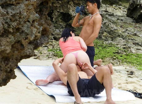 AV 69 invite you to explore free pictures featuring Megumi Haruka in porn scene with hardcore threesome action